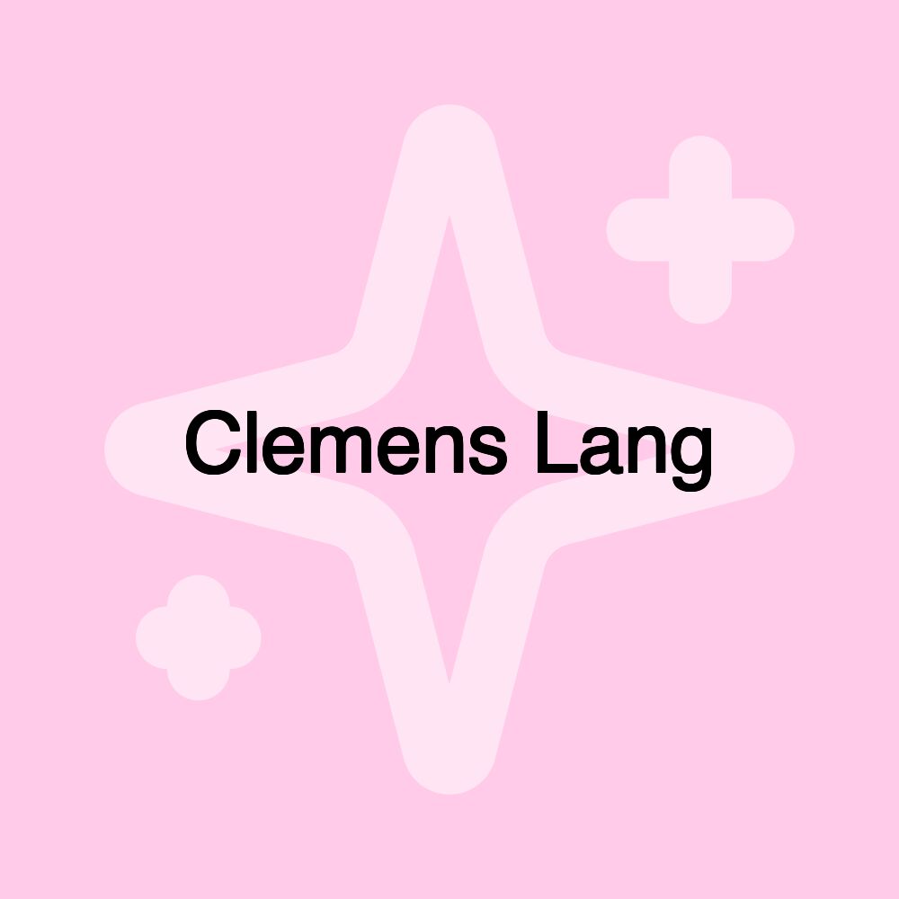 Clemens Lang