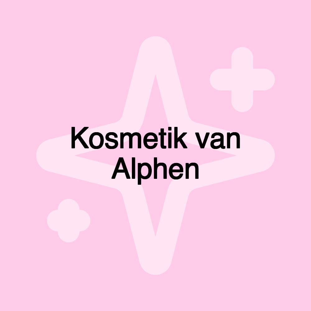 Kosmetik van Alphen