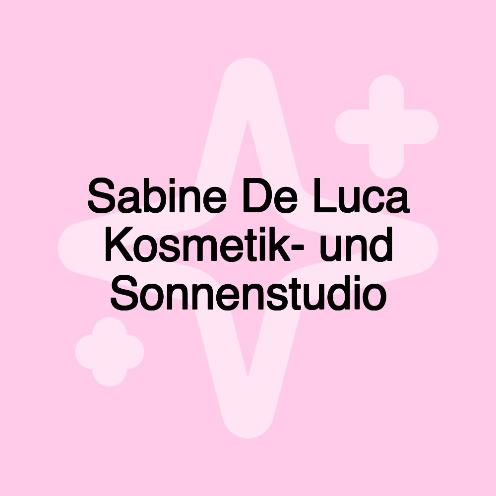 Sabine De Luca Kosmetik- und Sonnenstudio