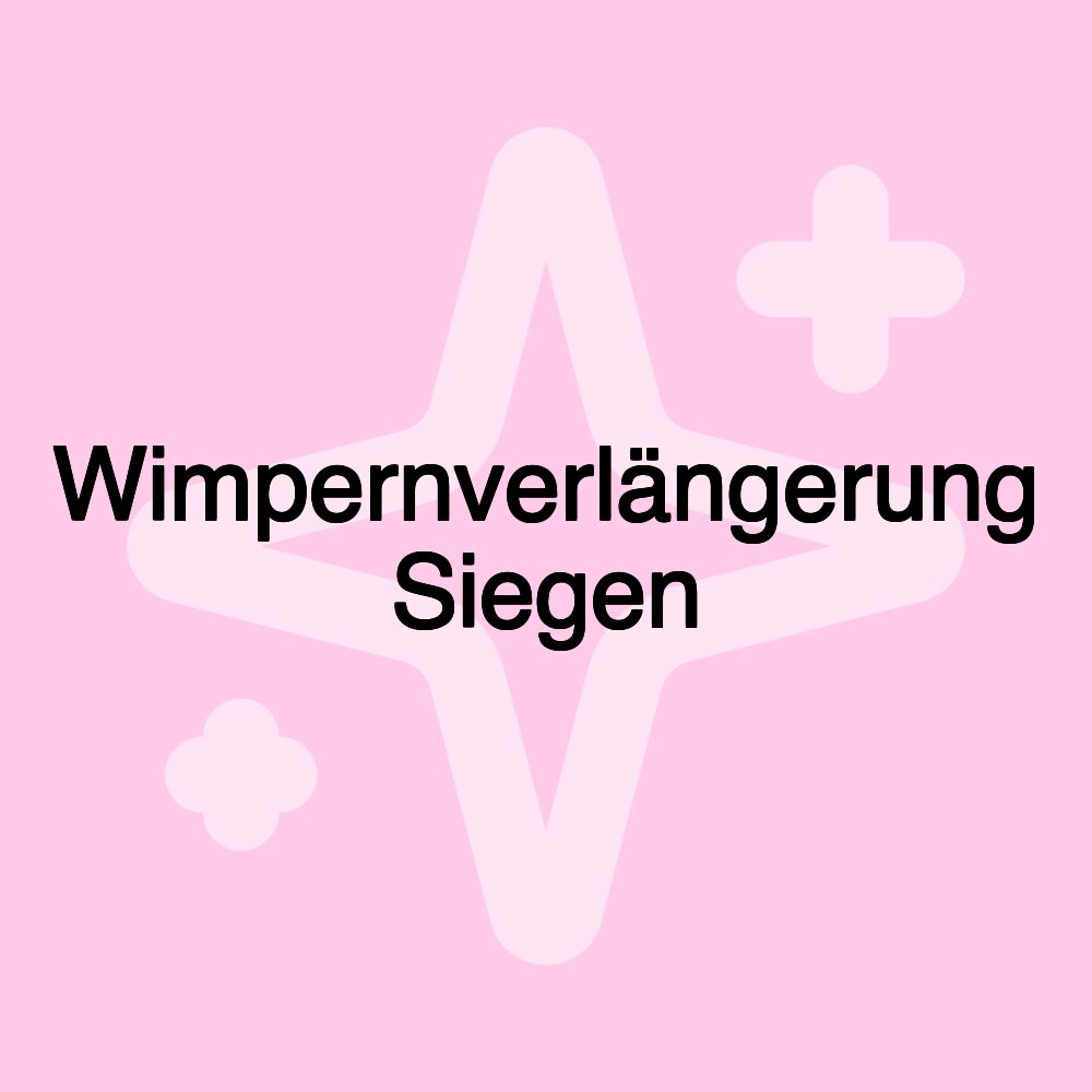 Wimpernverlängerung Siegen