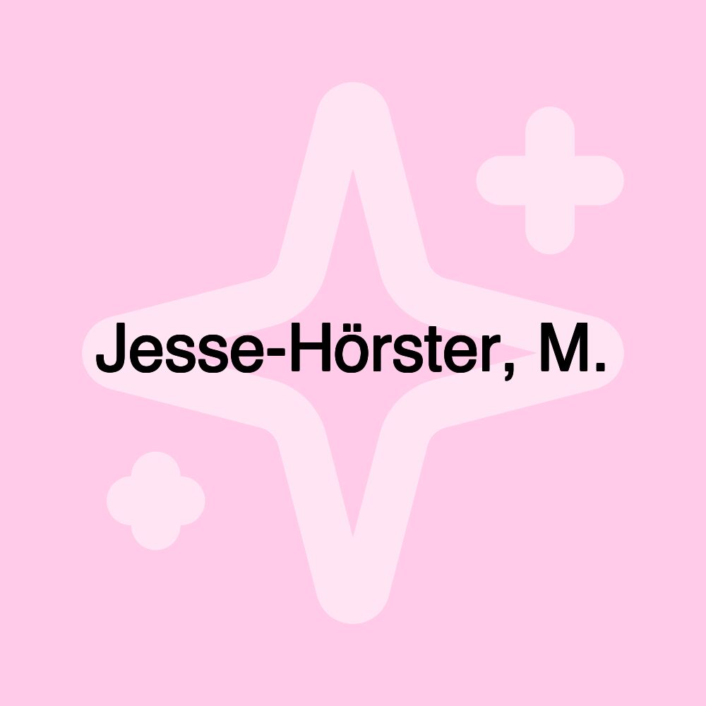 Jesse-Hörster, M.