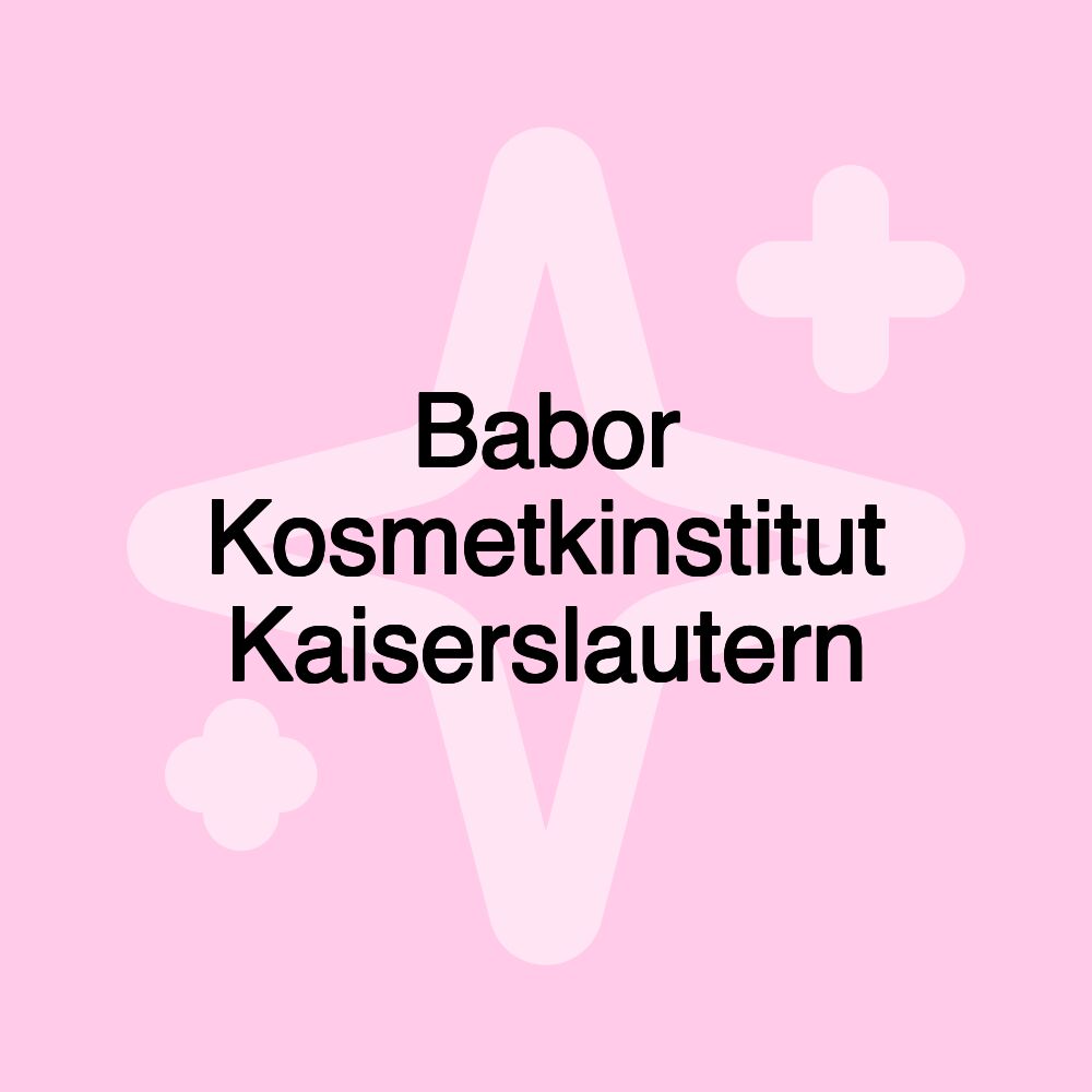 Babor Kosmetkinstitut Kaiserslautern