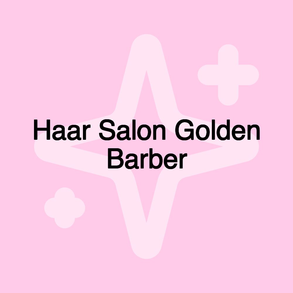 Haar Salon Golden Barber