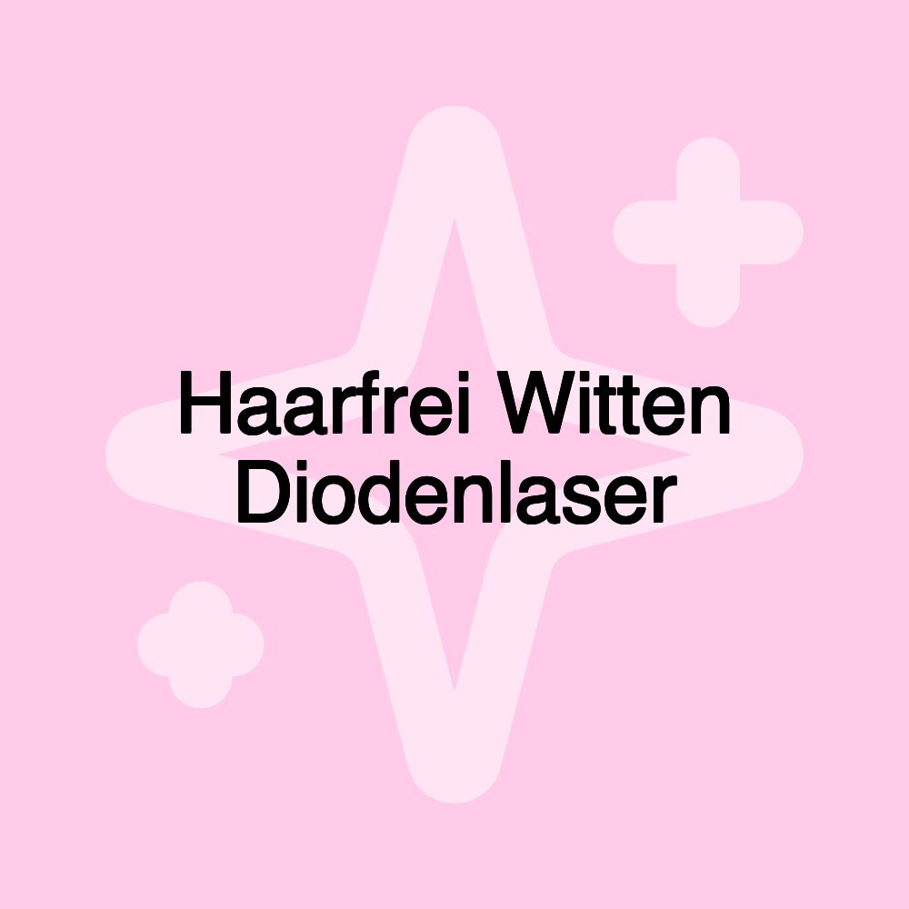 Haarfrei Witten Diodenlaser