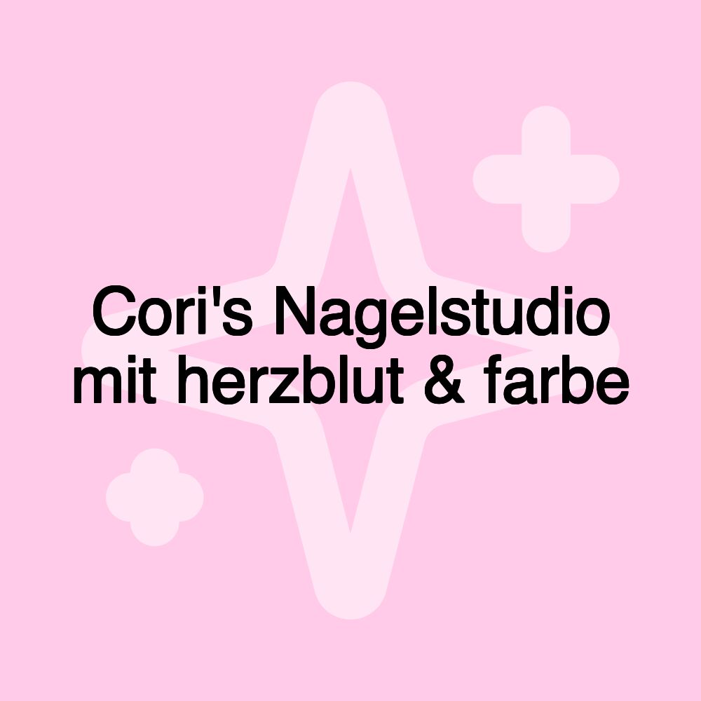 Cori's Nagelstudio mit herzblut & farbe