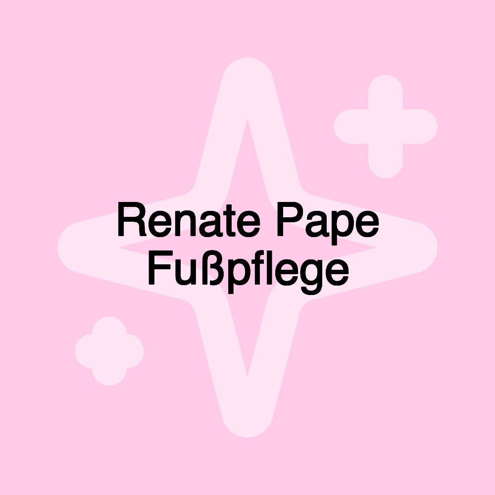 Renate Pape Fußpflege