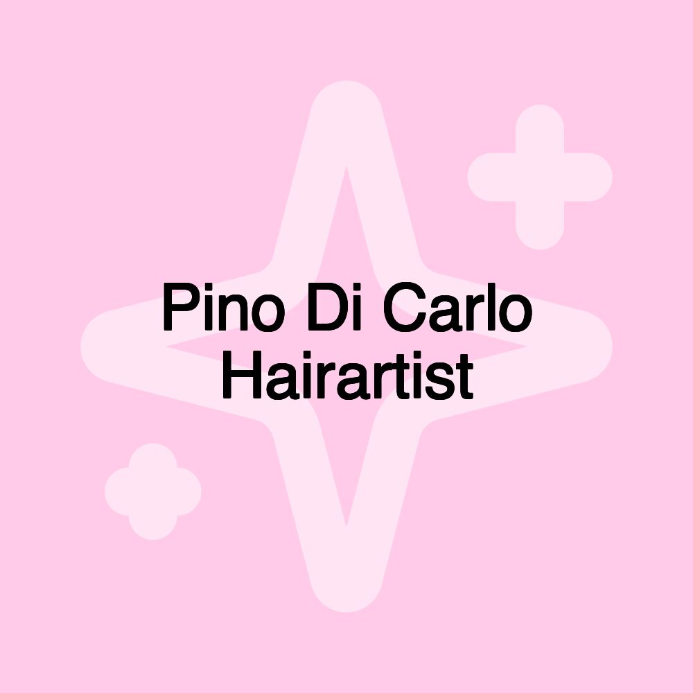 Pino Di Carlo Hairartist