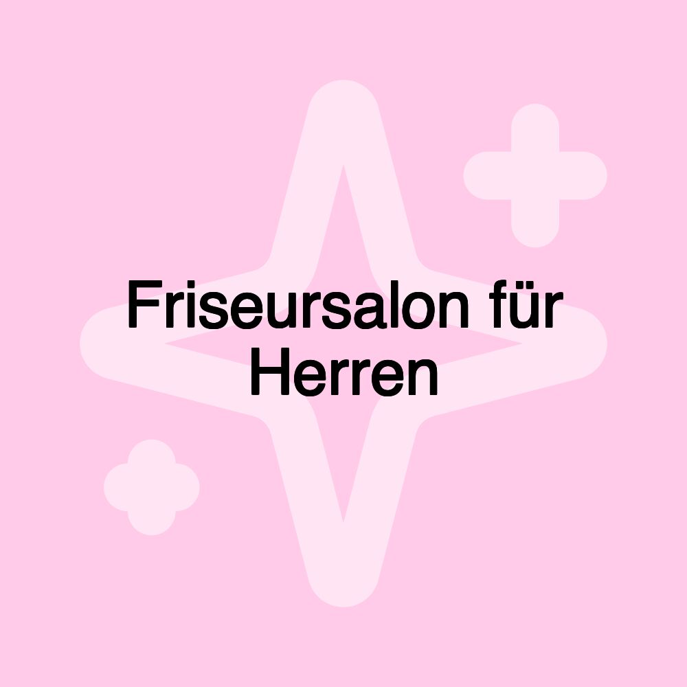 Friseursalon für Herren