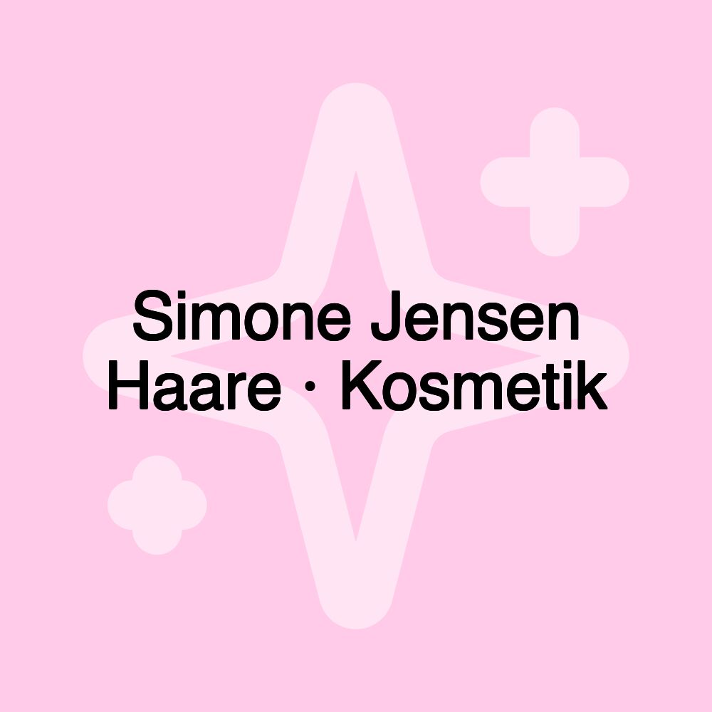 Simone Jensen Haare · Kosmetik