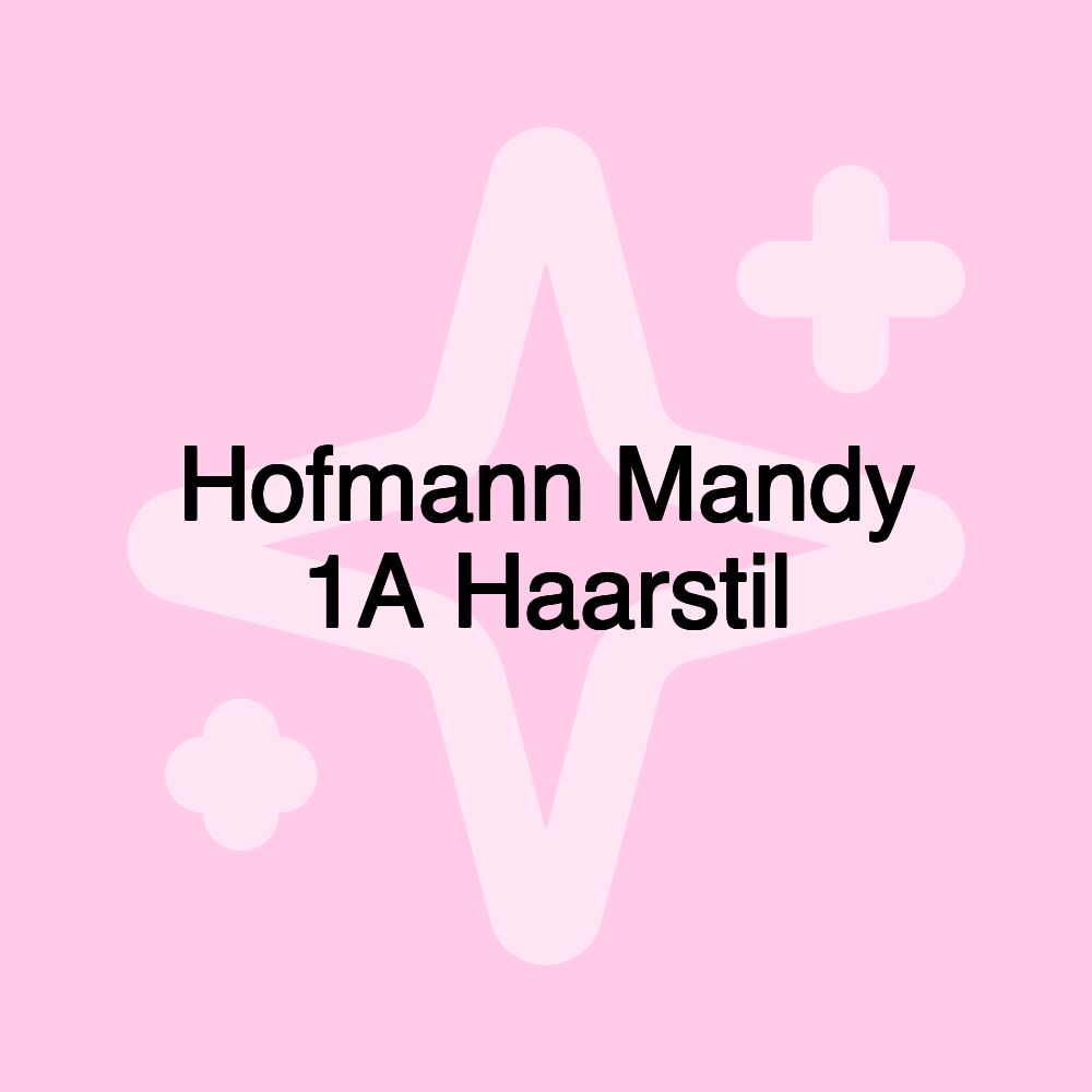 Hofmann Mandy 1A Haarstil