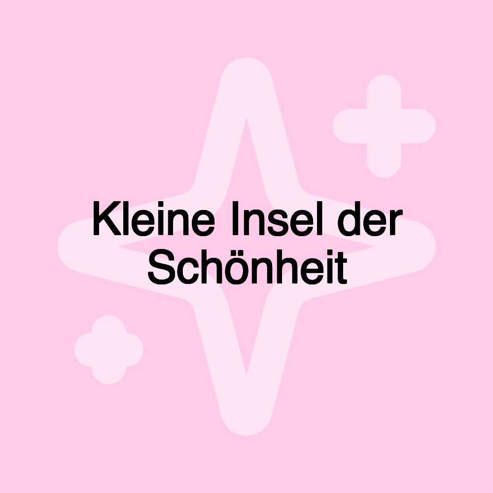 Kleine Insel der Schönheit