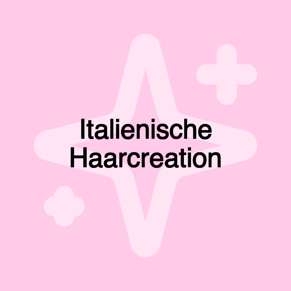 Italienische Haarcreation