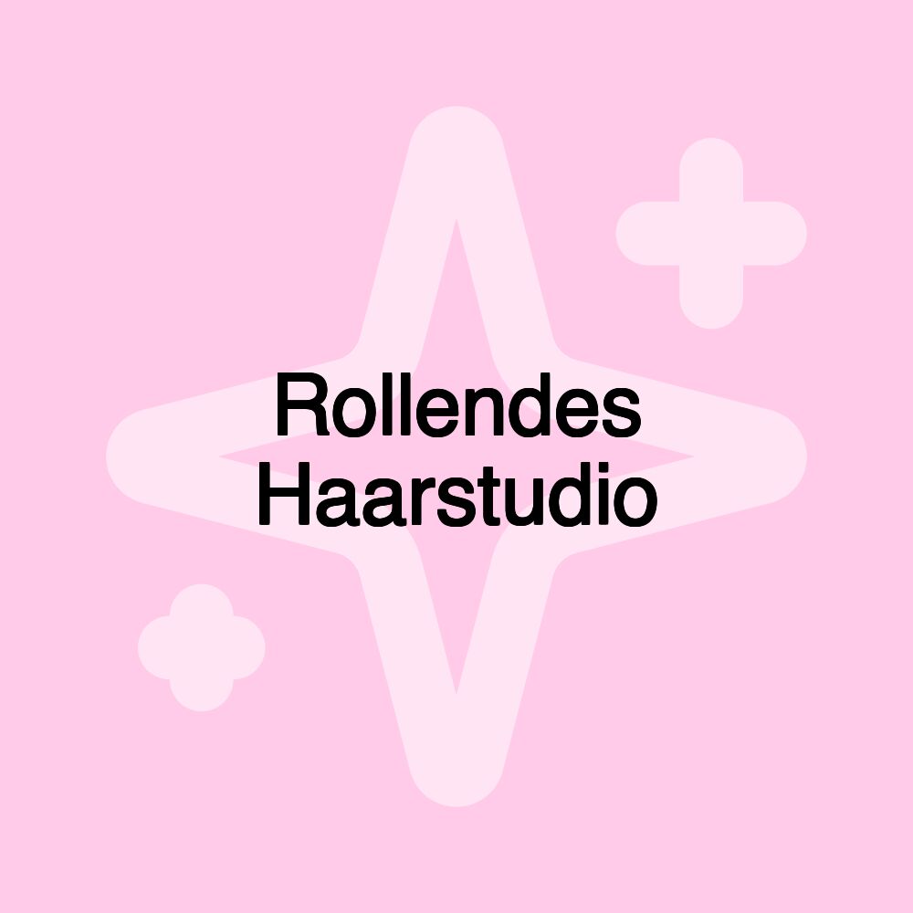 Rollendes Haarstudio