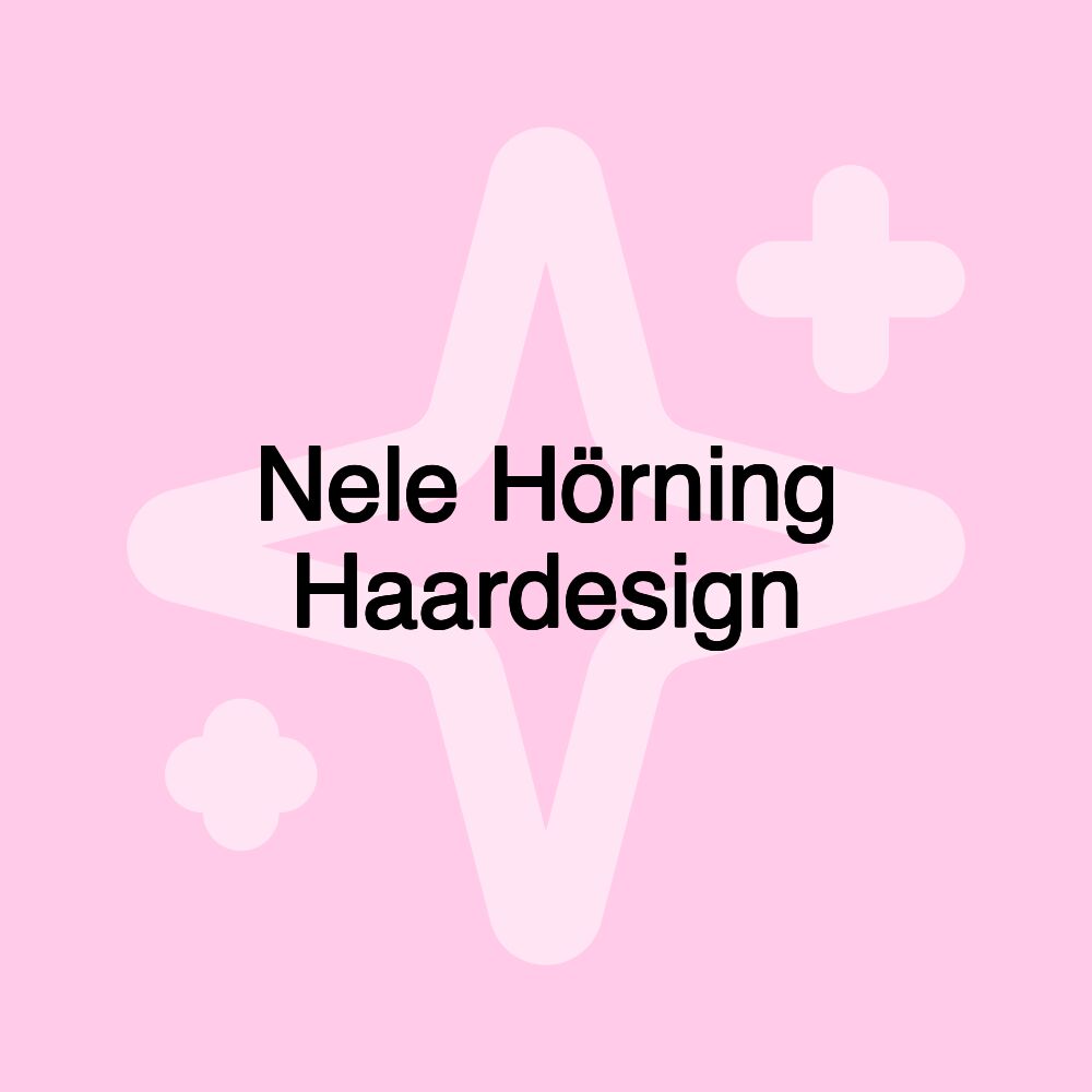 Nele Hörning Haardesign