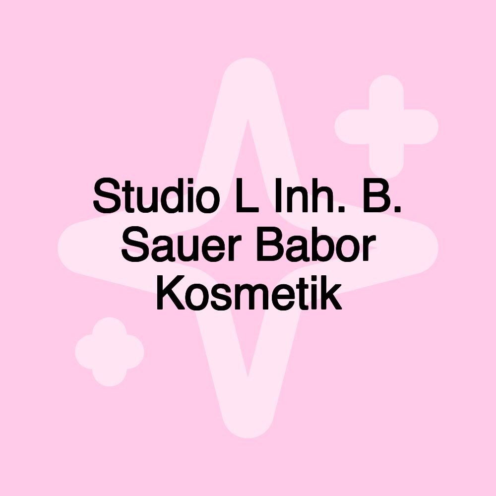 Studio L Inh. B. Sauer Babor Kosmetik