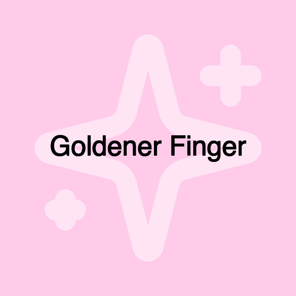 Goldener Finger