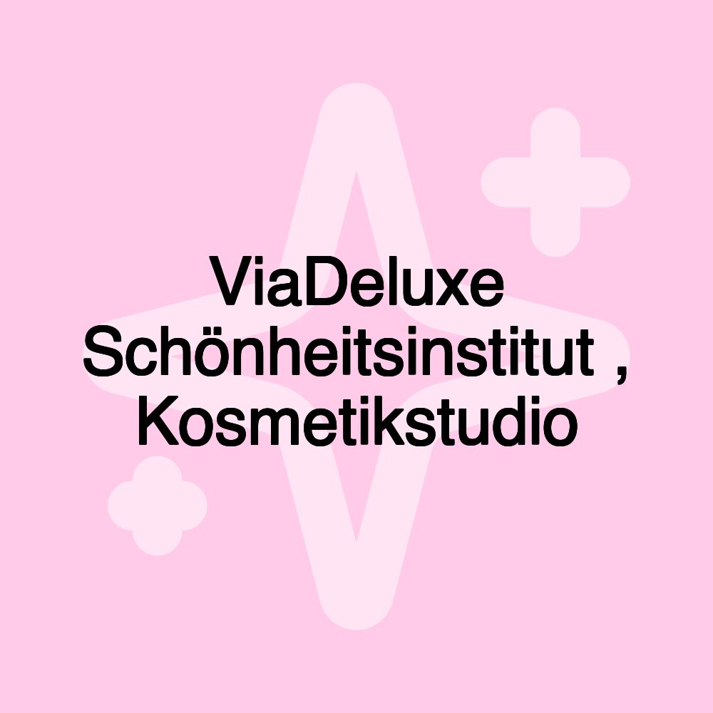 ViaDeluxe Schönheitsinstitut , Kosmetikstudio