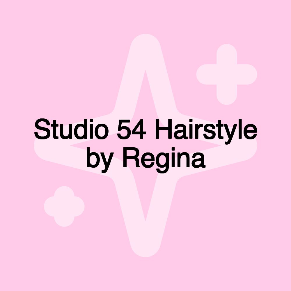 Studio 54 Hairstyle by Regina