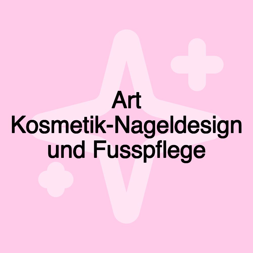 Art Kosmetik-Nageldesign und Fusspflege