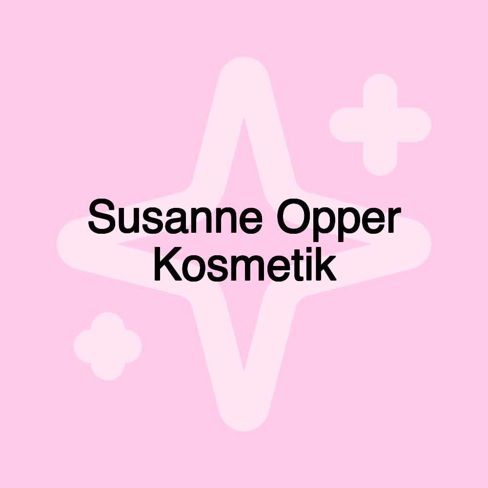 Susanne Opper Kosmetik