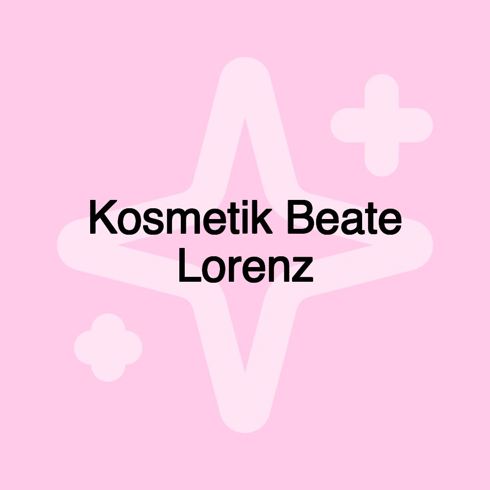 Kosmetik Beate Lorenz