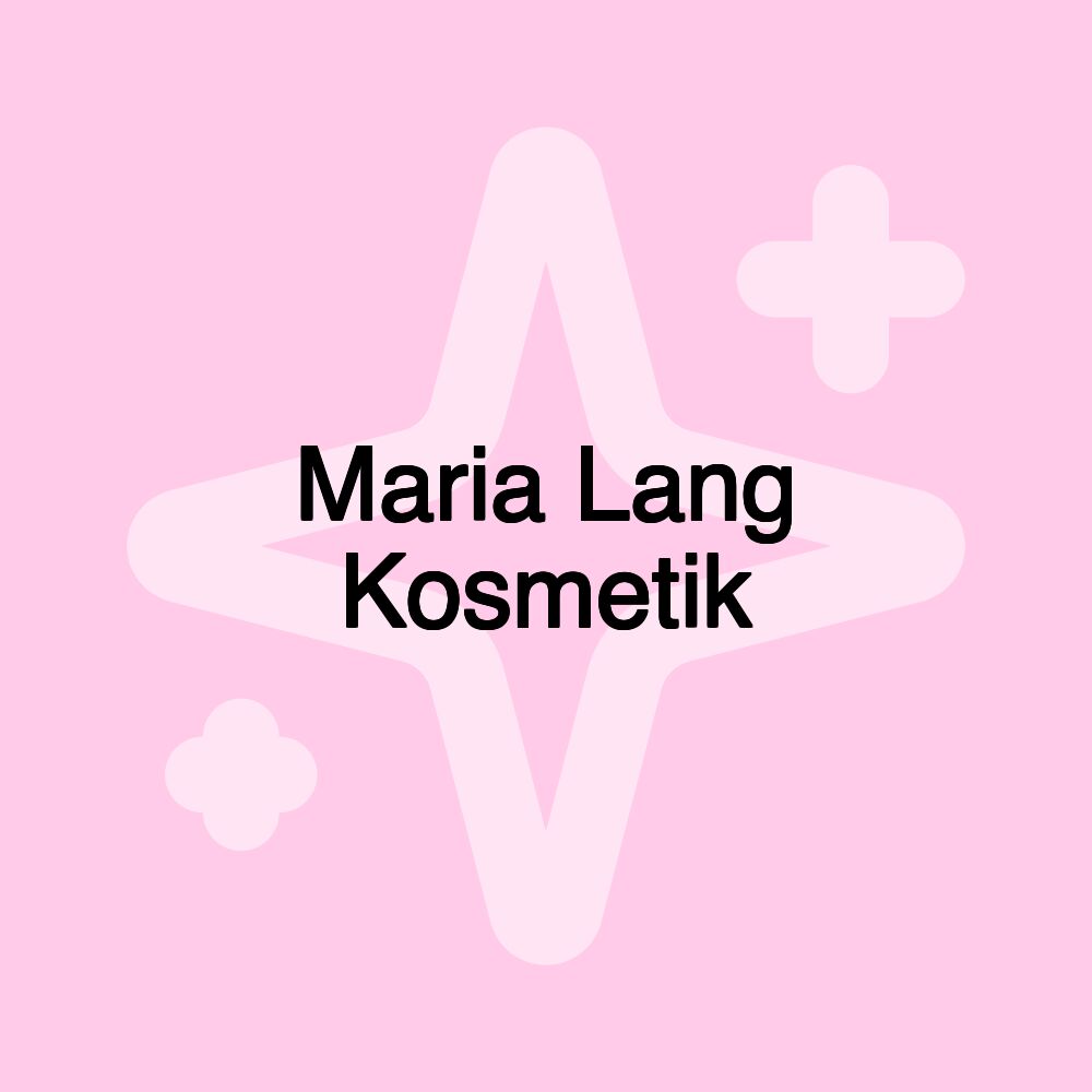 Maria Lang Kosmetik