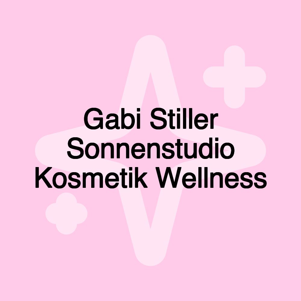 Gabi Stiller Sonnenstudio Kosmetik Wellness