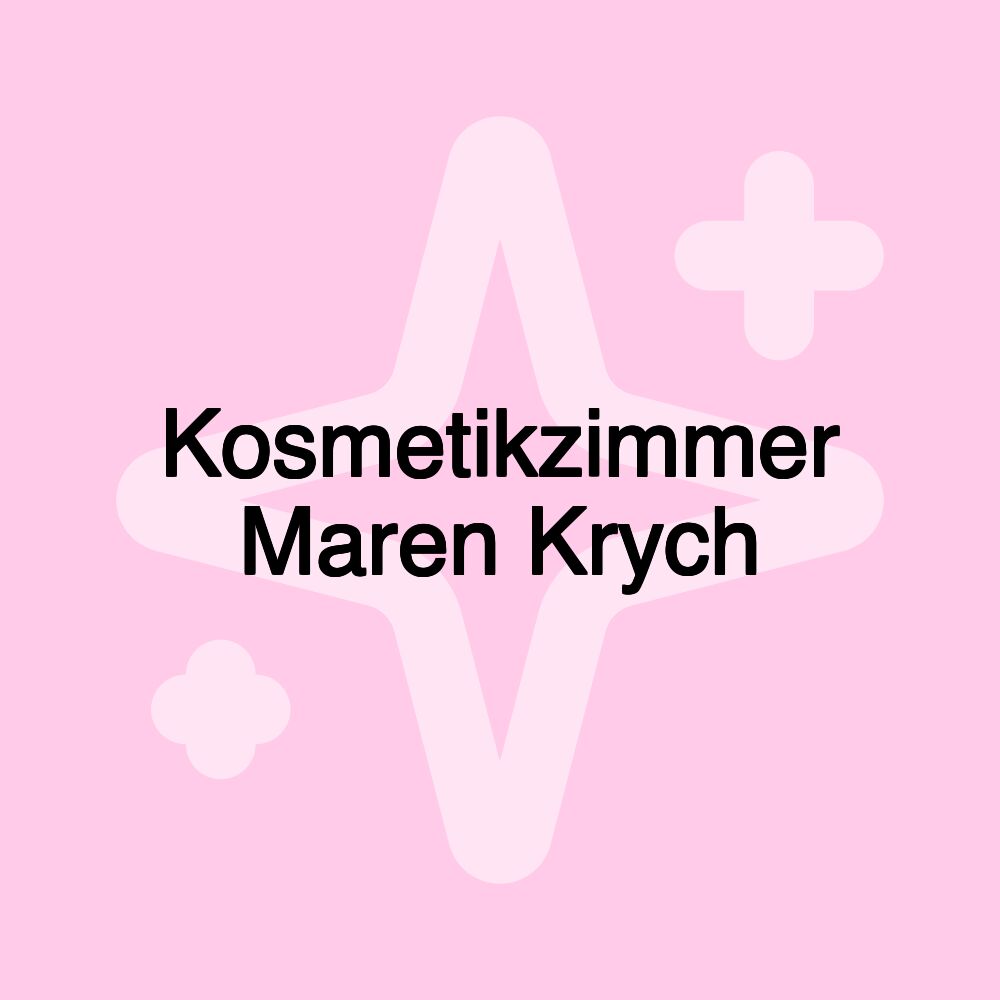 Kosmetikzimmer Maren Krych