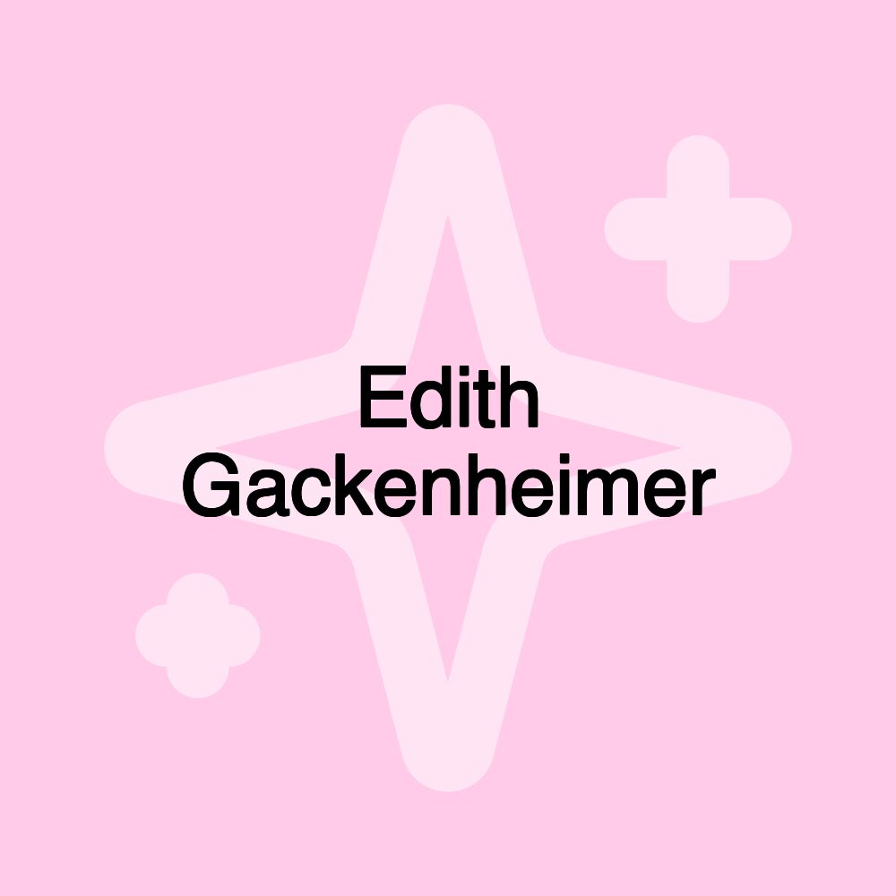 Edith Gackenheimer