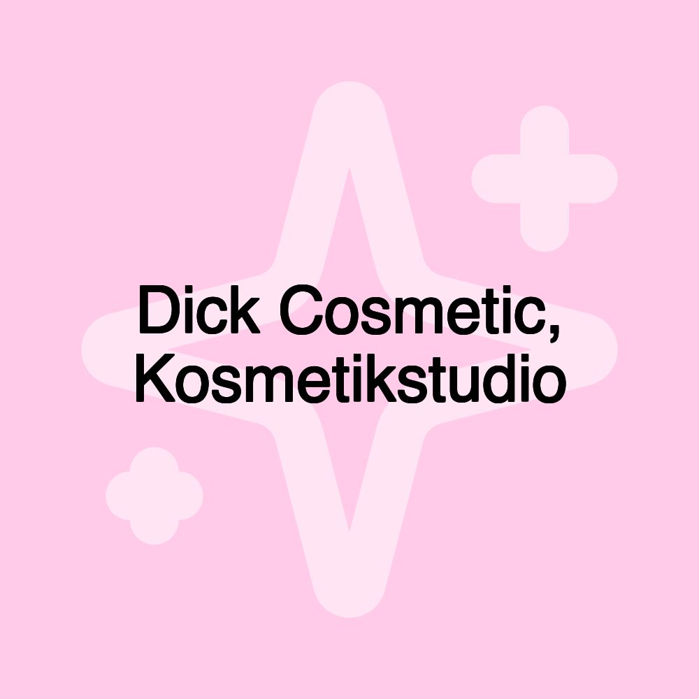 Dick Cosmetic, Kosmetikstudio