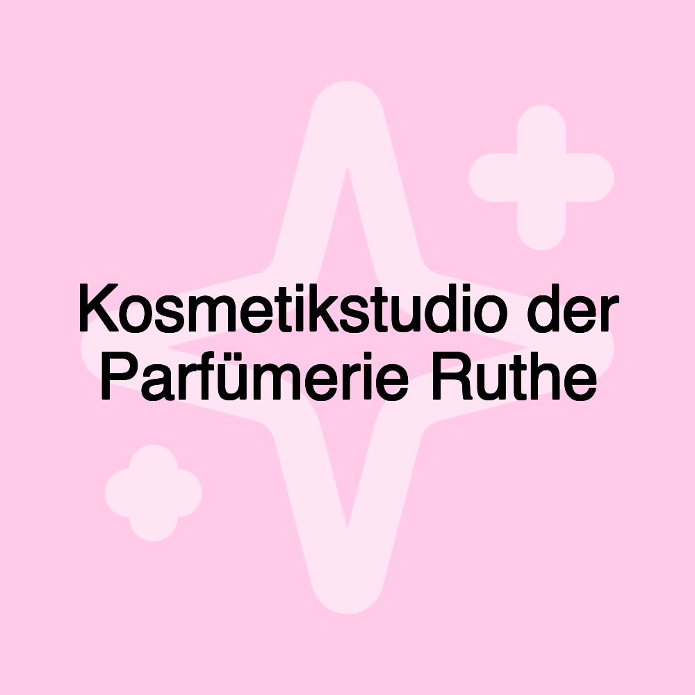 Kosmetikstudio der Parfümerie Ruthe