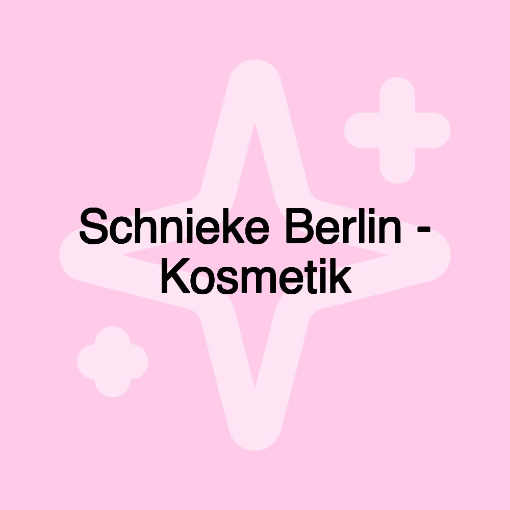 Schnieke Berlin - Kosmetik