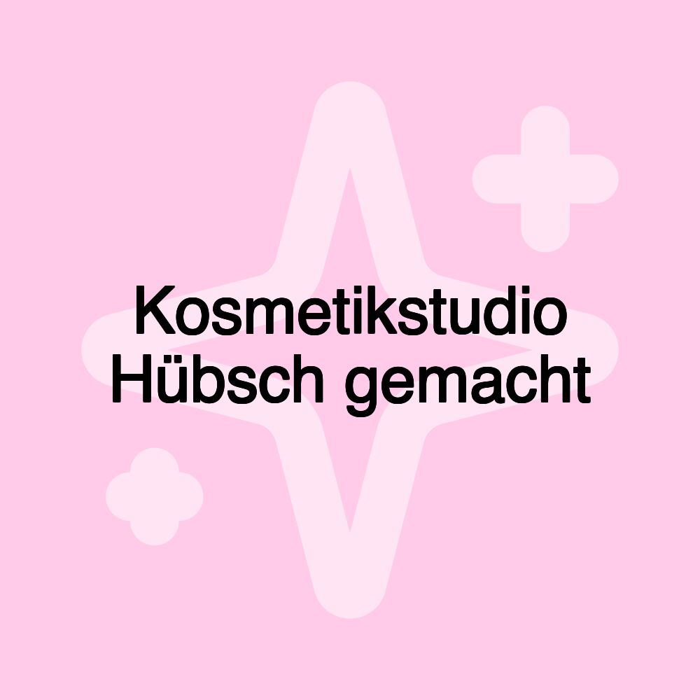 Kosmetikstudio Hübsch gemacht