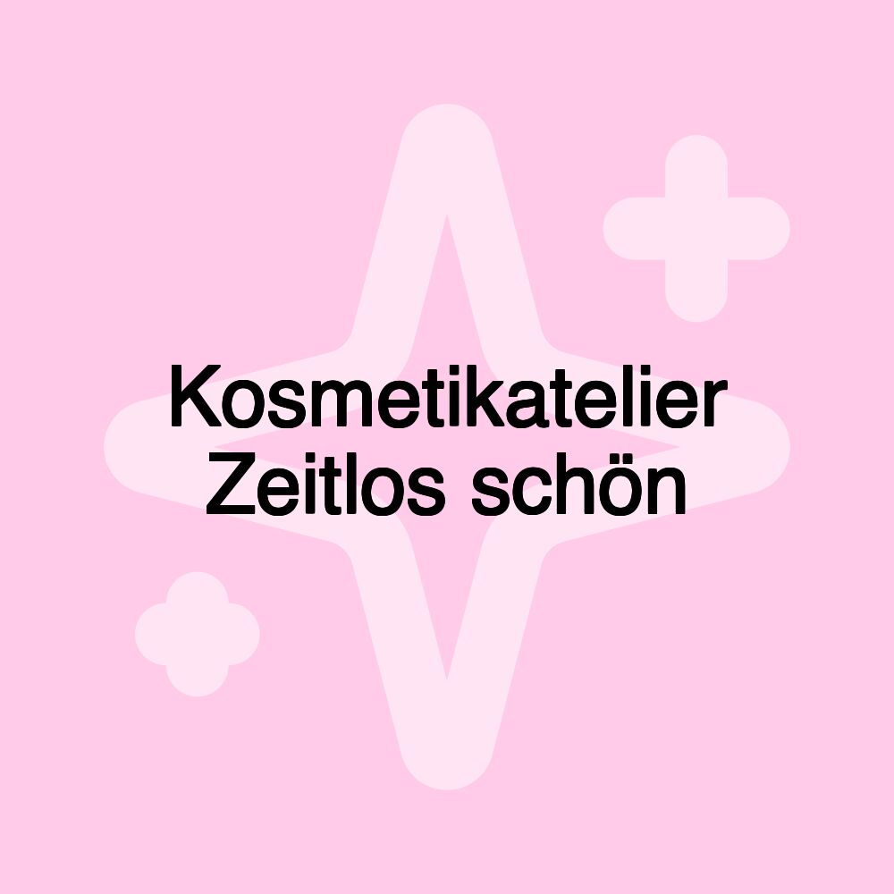 Kosmetikatelier Zeitlos schön