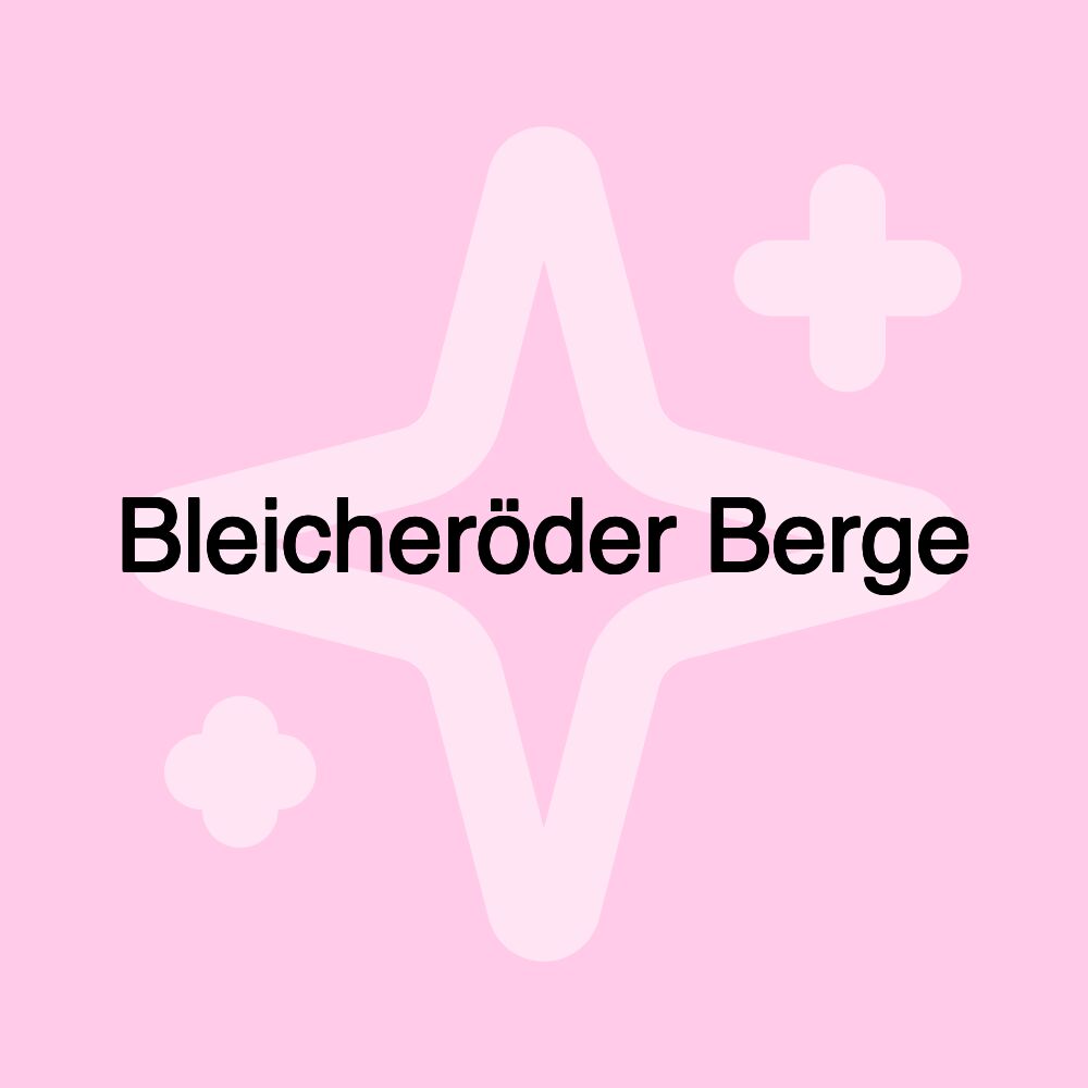 Bleicheröder Berge