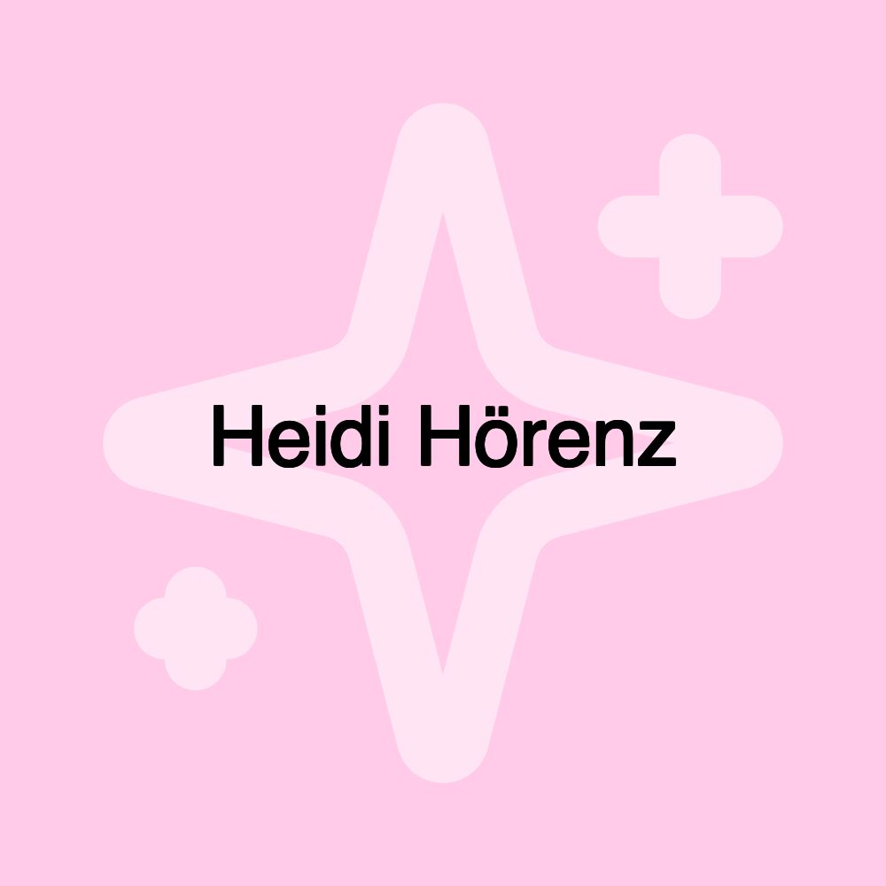 Heidi Hörenz