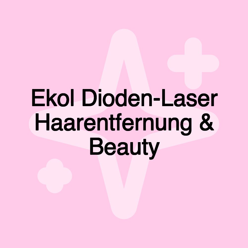 Ekol Dioden-Laser Haarentfernung & Beauty