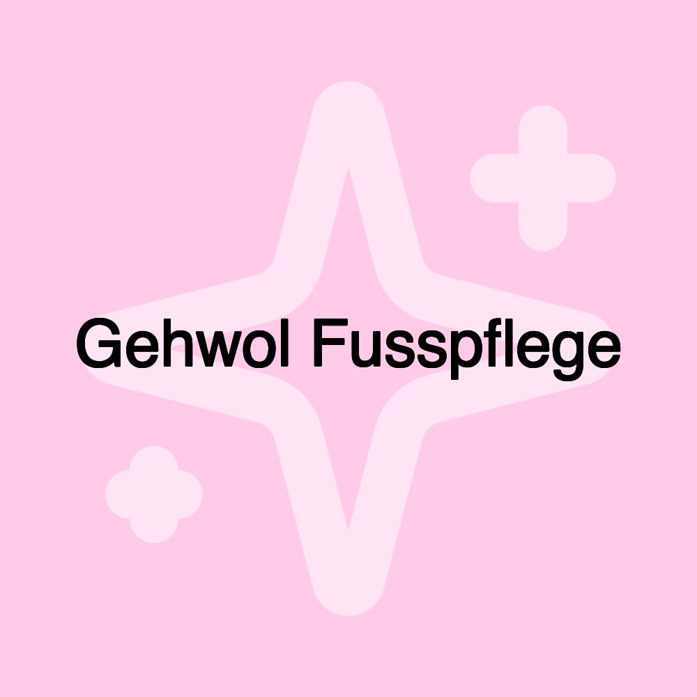 Gehwol Fusspflege