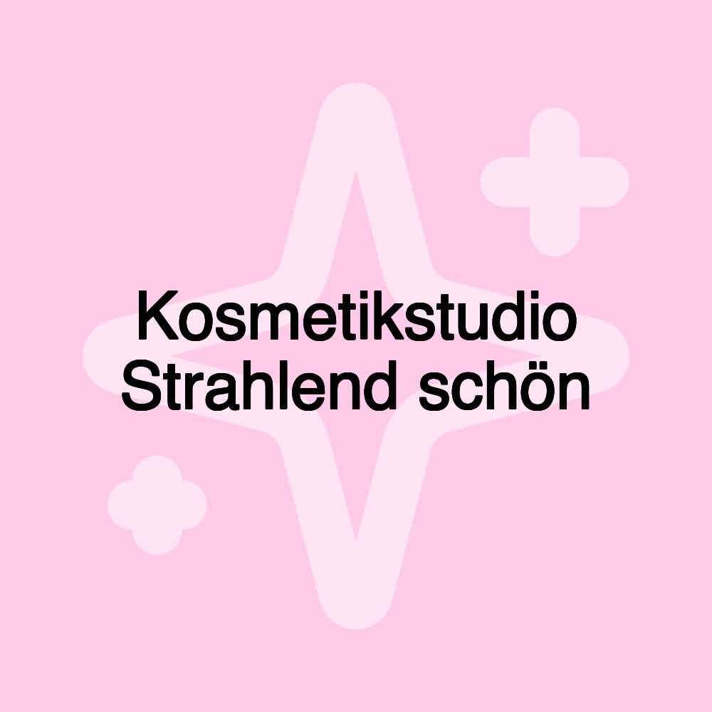 Kosmetikstudio Strahlend schön