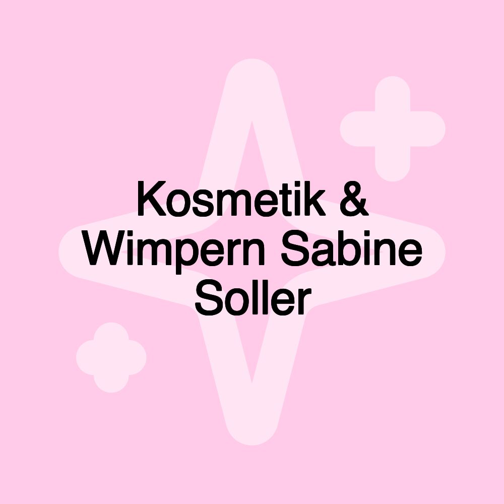 Kosmetik & Wimpern Sabine Soller