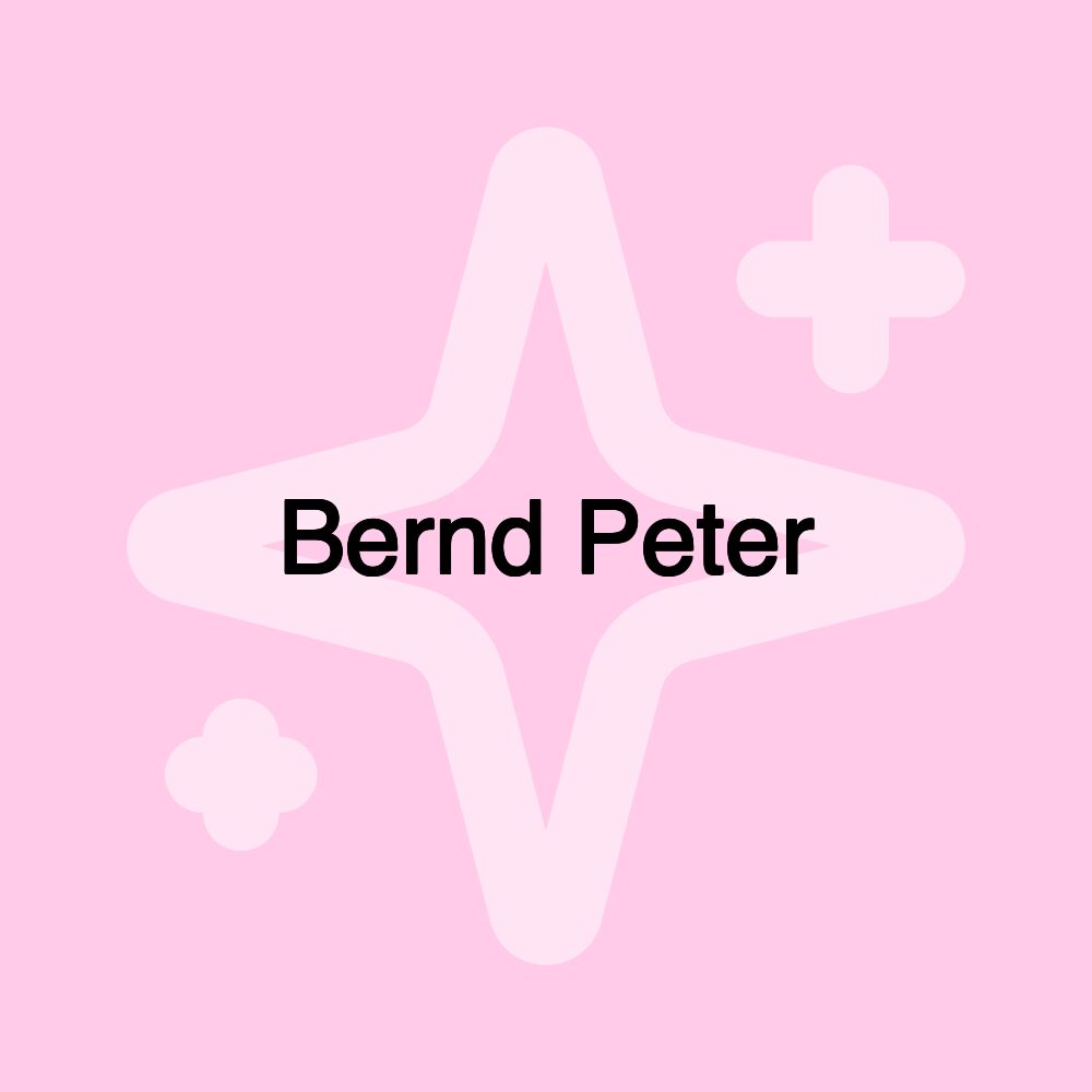 Bernd Peter