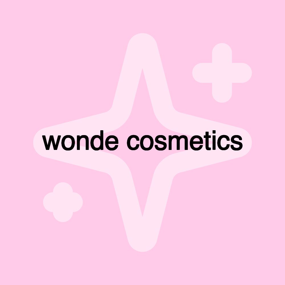 wonde cosmetics