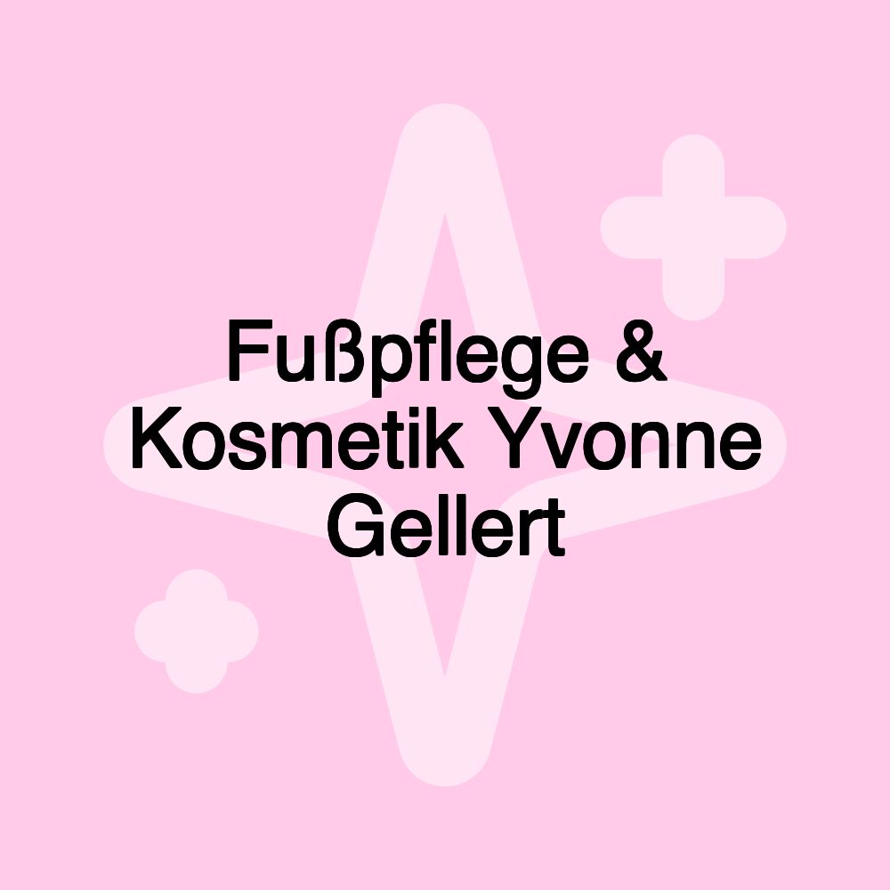 Fußpflege & Kosmetik Yvonne Gellert