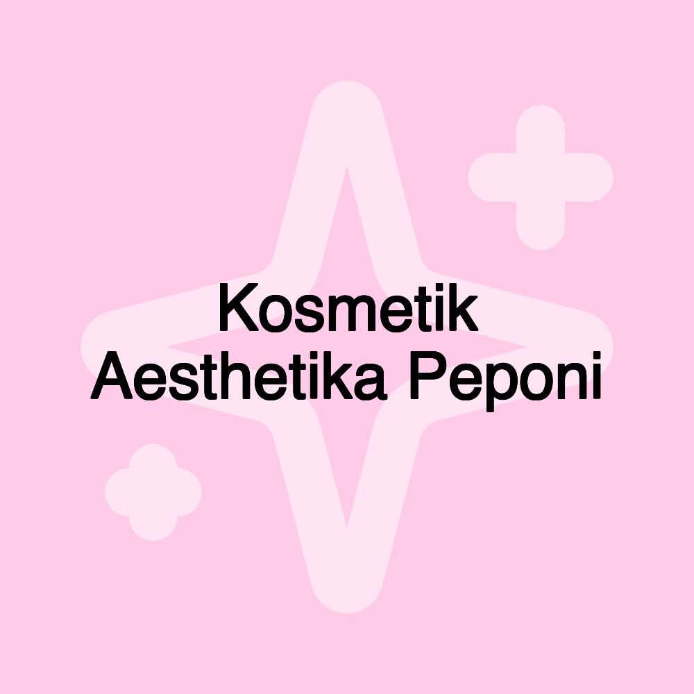 Kosmetik Aesthetika Peponi