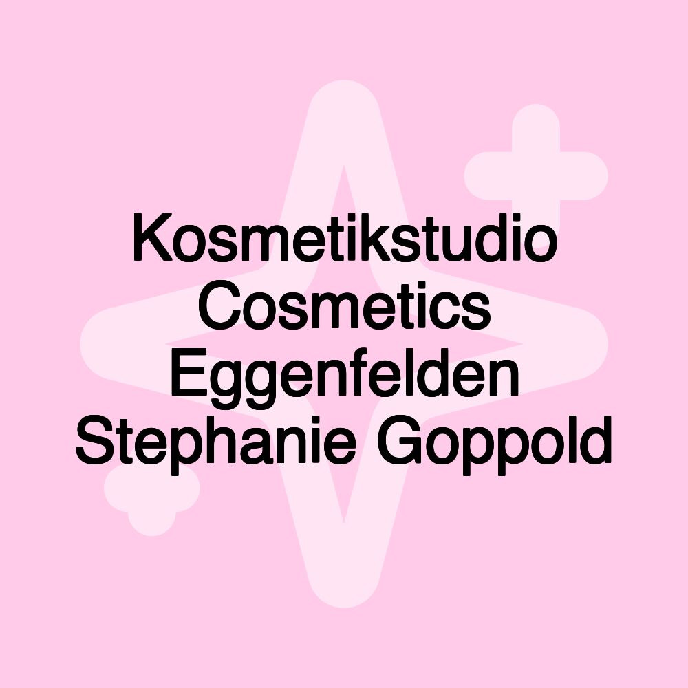 Kosmetikstudio Cosmetics Eggenfelden Stephanie Goppold