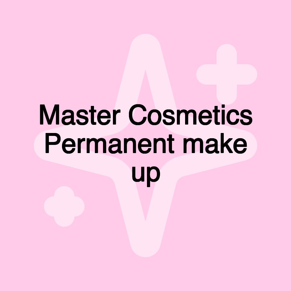 Master Cosmetics Permanent make up