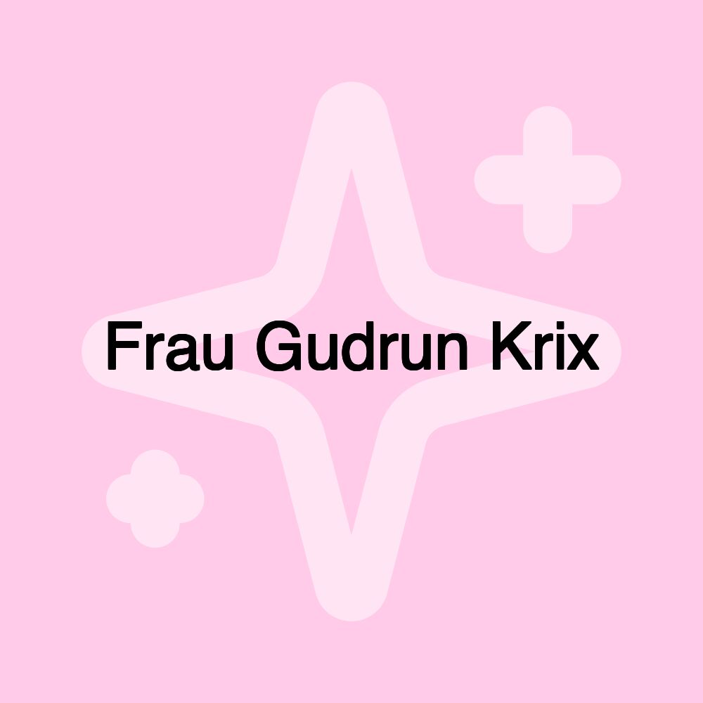 Frau Gudrun Krix