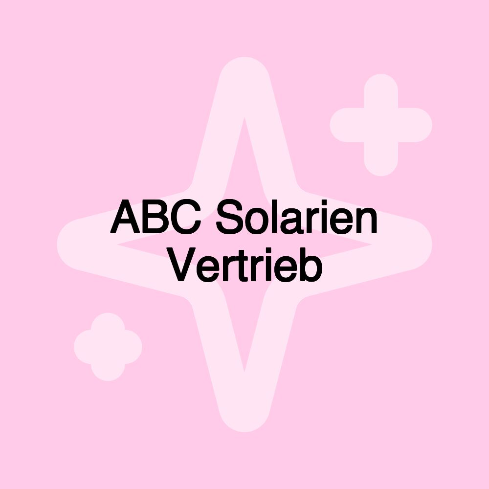 ABC Solarien Vertrieb