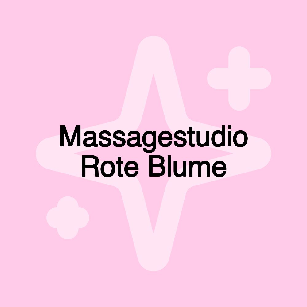 Massagestudio Rote Blume