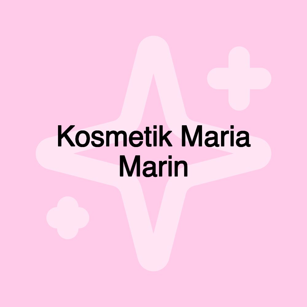 Kosmetik Maria Marin